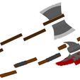 Grog-Axe6.png Grog Strongjaw Blood Axe | Battle Axe | By CC3D