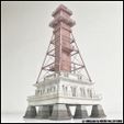 Miller's-Island-Lighthouse-6.jpeg MILLER'S ISLAND LIGHTHOUSE - N (1/160) SCALE MODEL LANDMARK