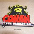 conan-barbaro-barbarian-arnold-pelicula-accion-batallas.jpg Conan the Barbarian, Arnold movie, Poster, Sign, Signboard, Logo, Game, Fight, Wrestling