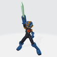 Arquivos-Render-01.png Mega Man Battle Network Pose 7