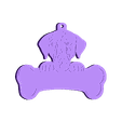 Dalmata.stl STL file Set x24 Dog tags ( work from home)・Model to download and 3D print