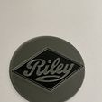 riley-badge.jpg Riley badge for wheel chock