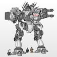 KampfHund-Final-5.jpg Project KampfHund Light Main Battle Titan (28mm/1-56th Scale)