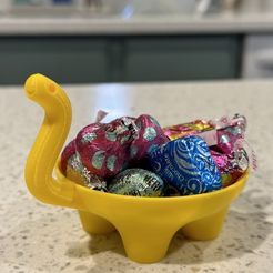 562f71a5-b4fe-47d0-a5b3-9d1ab5d01c7e.jpg Free 3D file Happy Dino Bowl - Snack Holder - Home Decoration・3D printable model to download
