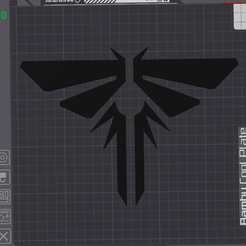 e00b5766345ed1f5638e0c8268ba6ce8.png Fichier STL gratuit Last of Us Firefly Logo Décoration murale・Objet à télécharger et à imprimer en 3D