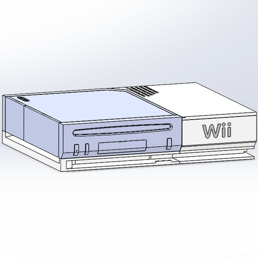 🎲 Nintendo Wii PDP Pelican Horizontal Stand N-7595 Reimagined