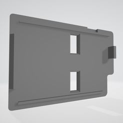 2-usb-s.jpg STL file Ford Mustang Panel Cover・3D printing model to download