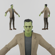 Portada.png Frankenstein Lowpoly Rigged