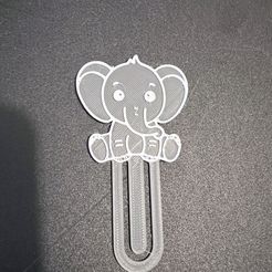 IMG_7427.jpg Baby Elephant Bookmark