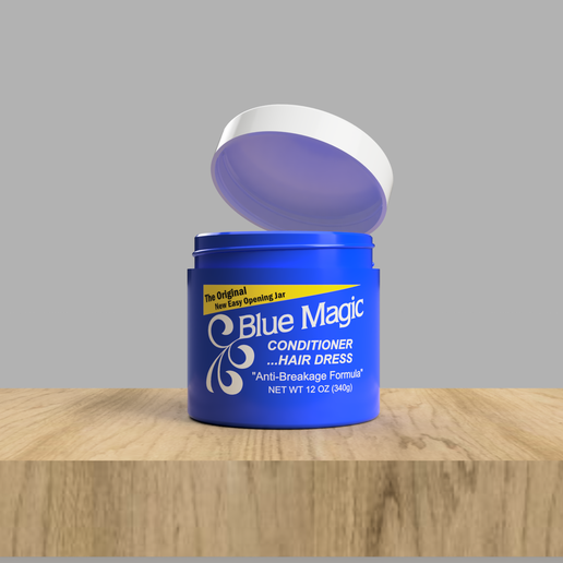 Detailed Blue Magic Hair Landscape for Desktop