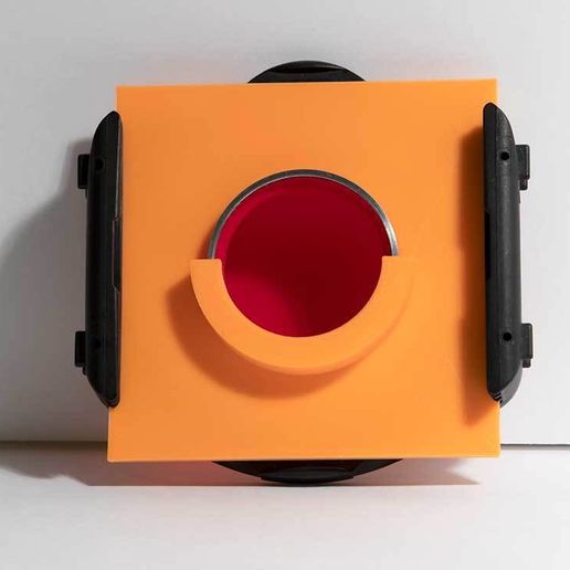 Customizable Photo Filter Mount/Holder 3D model