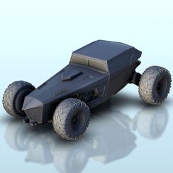 31.jpg STL file Chaos vehicle 37 - Vehicle automobile SF Science-Fiction Necromunda・3D print design to download