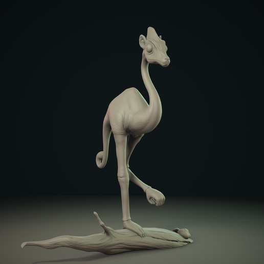 Marsh Alien Creature Kamtsigo 3D print model