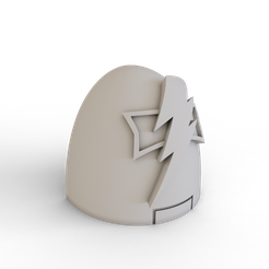 Mk6-Shoulder-Pad-White-Scars.png Datei STL Schulterpolster für MKVI/Mk6 Power Armour (weiße Narben)・Modell für 3D-Druck zum herunterladen