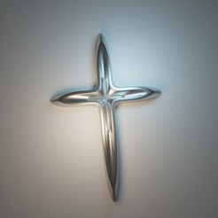 CrossTheInnerWay01.png Archivo STL Cruz Cristiana・Diseño para descargar y imprimir en 3D, The-Inner-Way