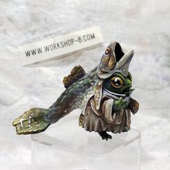 20200225_194513.jpg 3D file Frogfolk Zealot・Design to download and 3D print