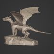 I7.jpg Polygonal Dragon Figurine