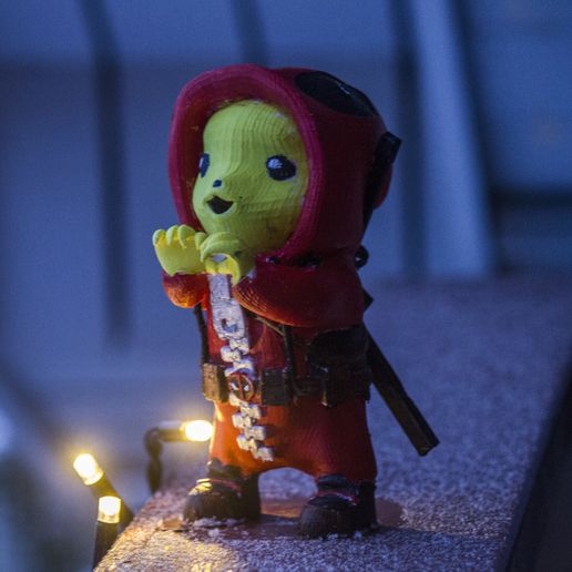 PikaPool (Pikachu & Deadpool) 3D model