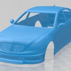 Mercedes-Carlsson-CK65-RS-8-2013-1.jpg 3D file Mercedes Carlsson CK65 RS 8 2013 Printable Body Car・3D printable model to download