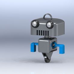 robot2.jpg Archivo STL Robot cabezón colgante・Design para impresora 3D para descargar