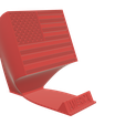 Flag_PS_02.png AMERICAN FLAG PHONE STAND PRINT-N-PLACE ROTATING WORDS - INSTANT DOWNLOAD - NO SUPPORTS NEEDED