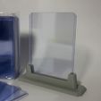 P1050635_1.jpg Free STL file Rigid Toploader Display Stand (78.5mm)・3D print design to download