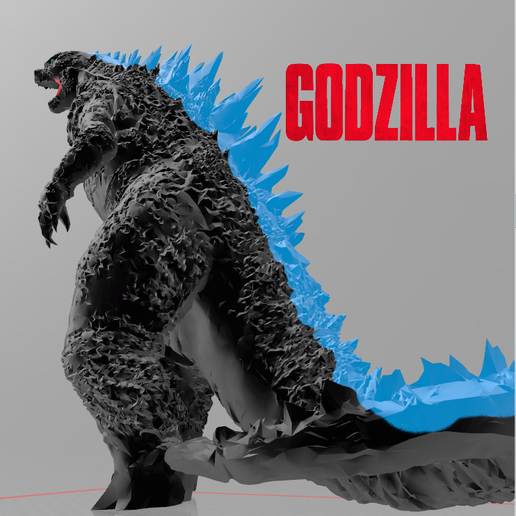 godzilla-Iamg-3.png Free 3D file Godzilla 1・3D printer model to download, su_ga