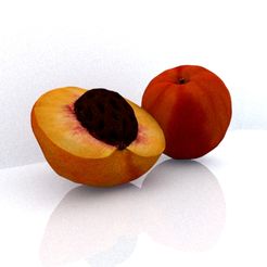 1-3.jpg Whole and cut peaches