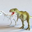 Tyrannosaurus_Rex_and_Skeleton_1.jpg Tyrannosaurus Rex and Skeleton 3D model