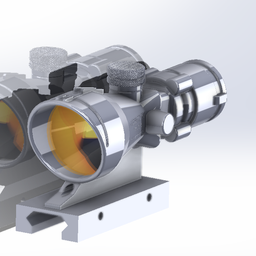 3D file R6s ACOG visor 🧸 ・3D print model to download・Cults