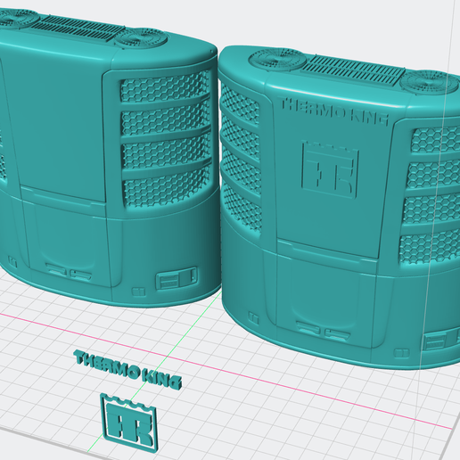 1/14 thermo king s-600 reefer unit