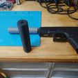 20200719_145218.jpg Functional Airsoft suppressor,silencer (No support, Single part, tested on GBB/spring gun)
