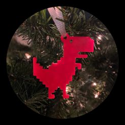 dino-ornament-[FINAL.jpg Offline Dinosaur Holiday Ornament