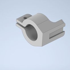 Capturze.JPG Download STL file Cosmo Ride remote control holder for handlebar 22mm • 3D printing design, ODC