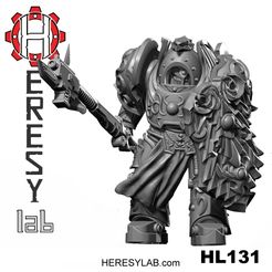 HL131.jpg STL file HL131 HERESYLAB MK1 TERMINATOR ROYAL GUARD 4・3D printer design to download