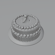 cake-3.png 3d Model Of chocolate Cake Made Using Blender