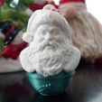 DSC04182.jpg Christmas Classic Santa Sleigh Bell 3D Print-In-Place STL Model Tree Ornament Mantle Display