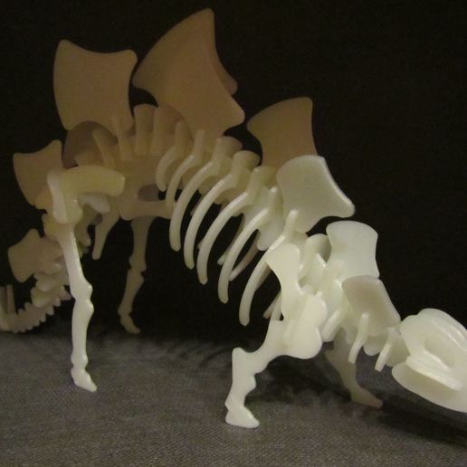 Stegosaurus 3D Puzzle Construction Kit 3D model