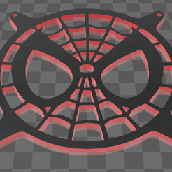 Cubre-ventilador-pc-de-Espiderman-120x120.png 3D file SPIDERMAN PC FAN GRILL・3D printing idea to download