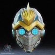 Star-Lord-Helmet-05-Lens-Mesh.jpg Marvel Rivals Star Lord Helm 3D-Drucker STL-Datei