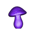 model.stl Stylized mushroom