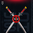 Holder-1.png Ficheiro STL da impressora 3D Katana de Deadpool Rivals