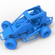 53.jpg Diecast Midget car while turning Scale 1:25