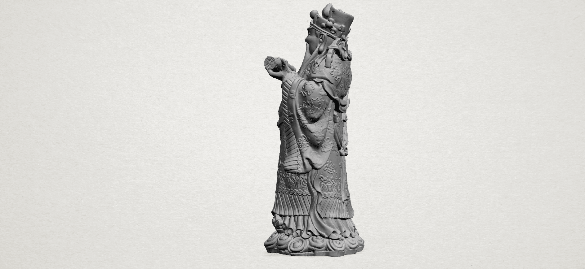 God of Treasure - A03.png Free file God of Treasure・3D print design to download, GeorgesNikkei