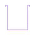 clip_support_part1_L_82mm.stl Self Aligning Cup/Bottle Holder