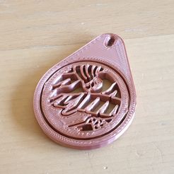 HO-OH POKEMON KEYCHAIN
