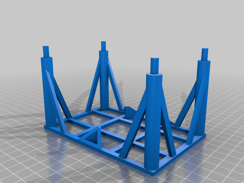 Combo Rack Stl Free STL file rack for base 32 mm x 5・3D printable design to download・Cults