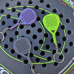 PXL_20221227_100505784.jpg STL file Personalized paddle paddle keychain : Round, Teardrop, Diamond・3D print object to download