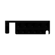 001_03_b.png STL-Datei Tool Holder for Socket Wrench Set 12pcs 1/4" with Extension Bar and Sockets for Wall Mount 001 kostenlos・Design zum 3D-Drucken zum herunterladen