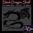 Dragon-Shelf-IMG.jpg Black Dragon Shelf w/ 3 Display Shelves, No Supports